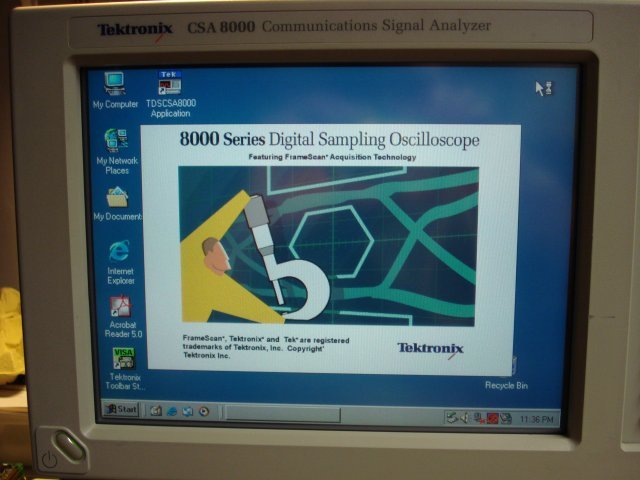 Tektronix CSA8000 Communications Signal Analyzer Tds8000 for sale online 