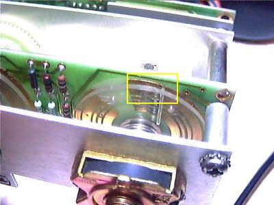 Missing finger in rotary switch